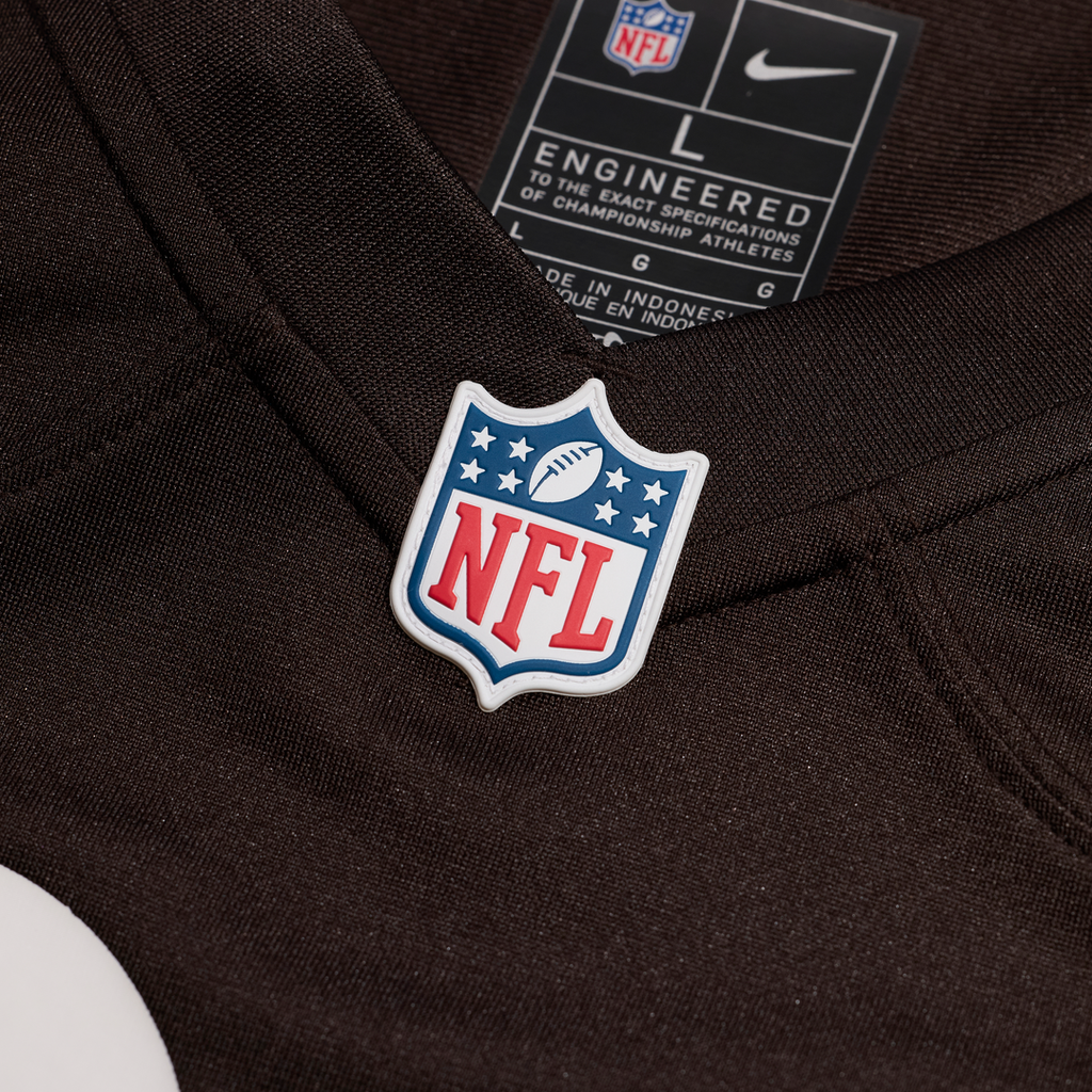 Men's Cleveland Browns Jaleel McLaughlin Nike Brown Team Game Jersey