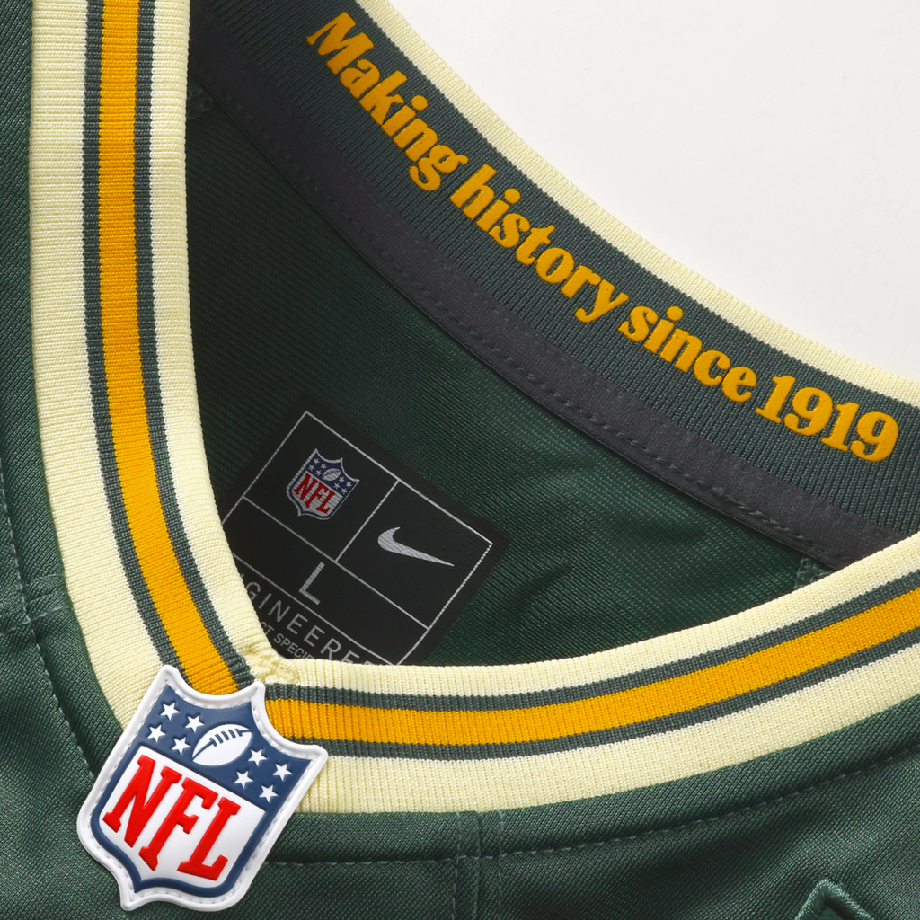Men's Green Bay Packers Lukas Van Ness Nike Green 2026 Rivalries Collection Game Jersey