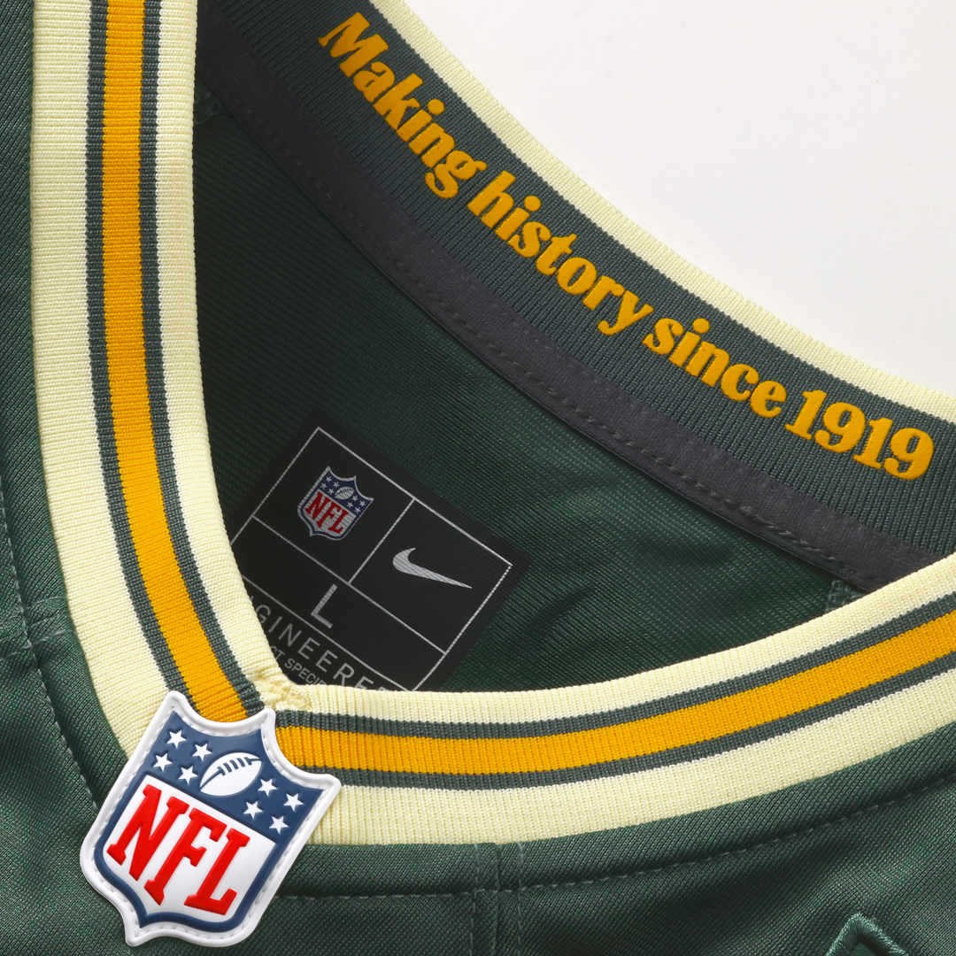 Men's Green Bay Packers Lukas Van Ness Nike Green 2026 Rivalries Collection Game Jersey