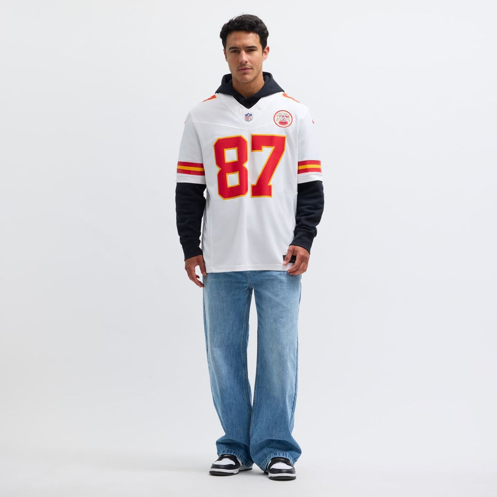 Men's Kansas City Chiefs Travis Kelce Nike Red Vapor F.U.S.E. Limited Jersey