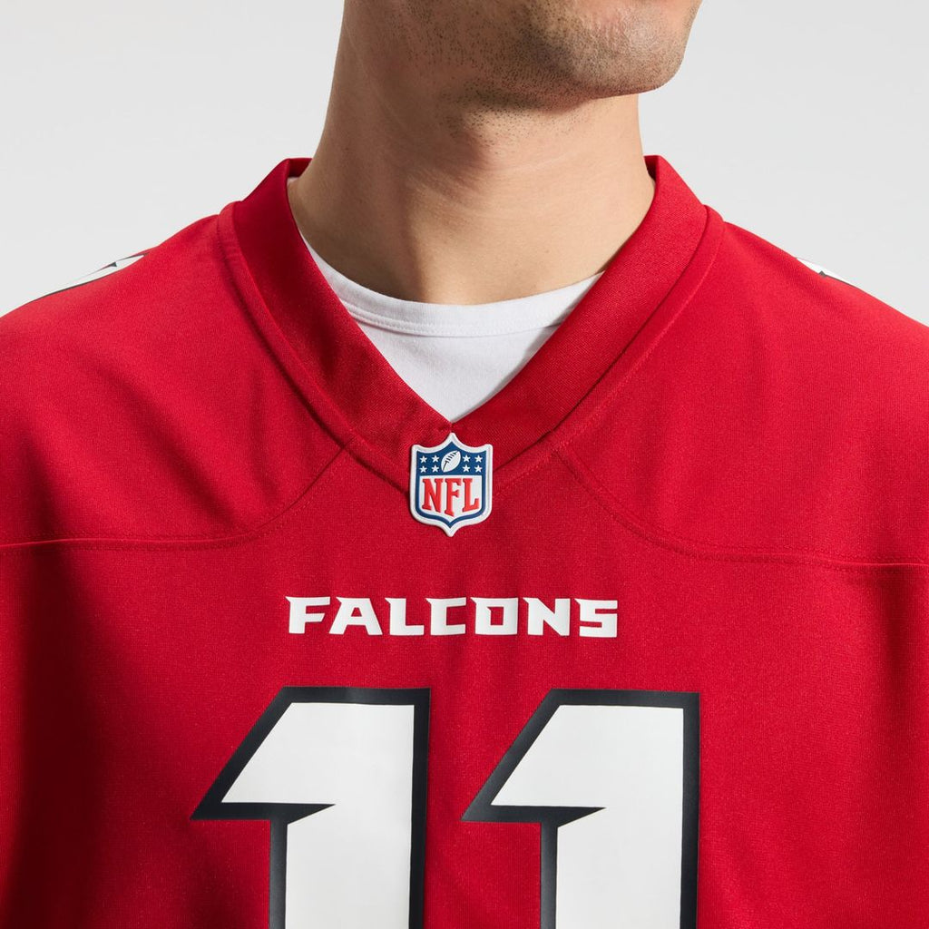 Men's Atlanta Falcons Jalon Walker Nike Red Game Jersey