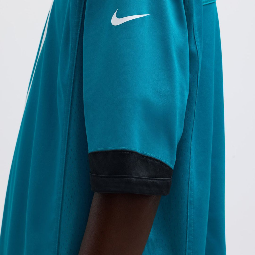 Men's Jacksonville Jaguars Brian Thomas Jr Nike Teal  Player Game Jersey