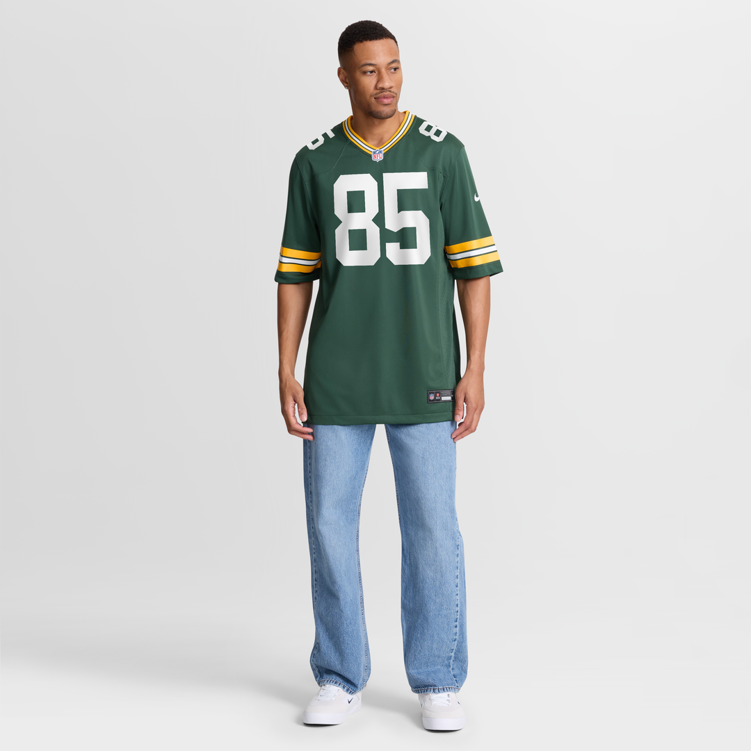 Men's Green Bay Packers Tucker Kraft Nike  Navy Alternate  Game Jersey