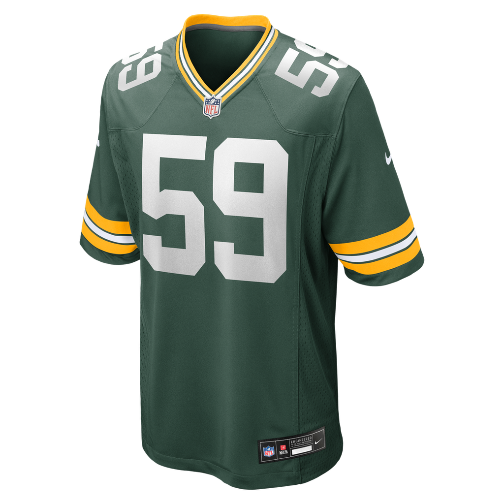 Men's Green Bay Packers Ty'Ron Hopper Nike  Green  Game Jersey