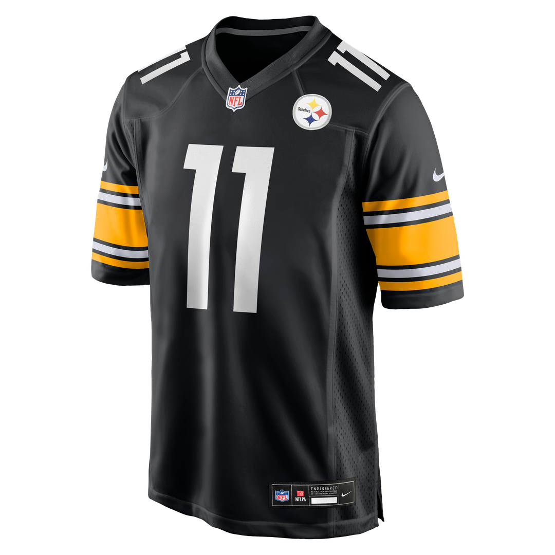 Men's Pittsburgh Steelers Michael Pittman Jr. Nike Black Game Jersey