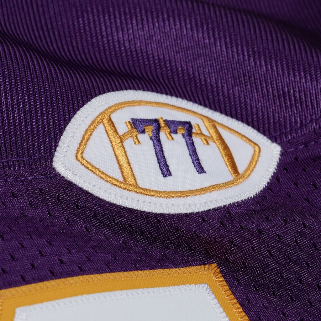 Men's Minnesota Vikings Randy Moss Mitchell & Ness Purple 2001 Authentic Throwback Jersey