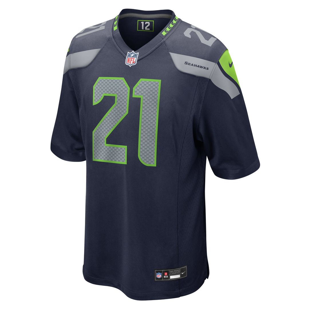 Men's Seattle Seahawks Devon Witherspoon Nike White Game Jersey