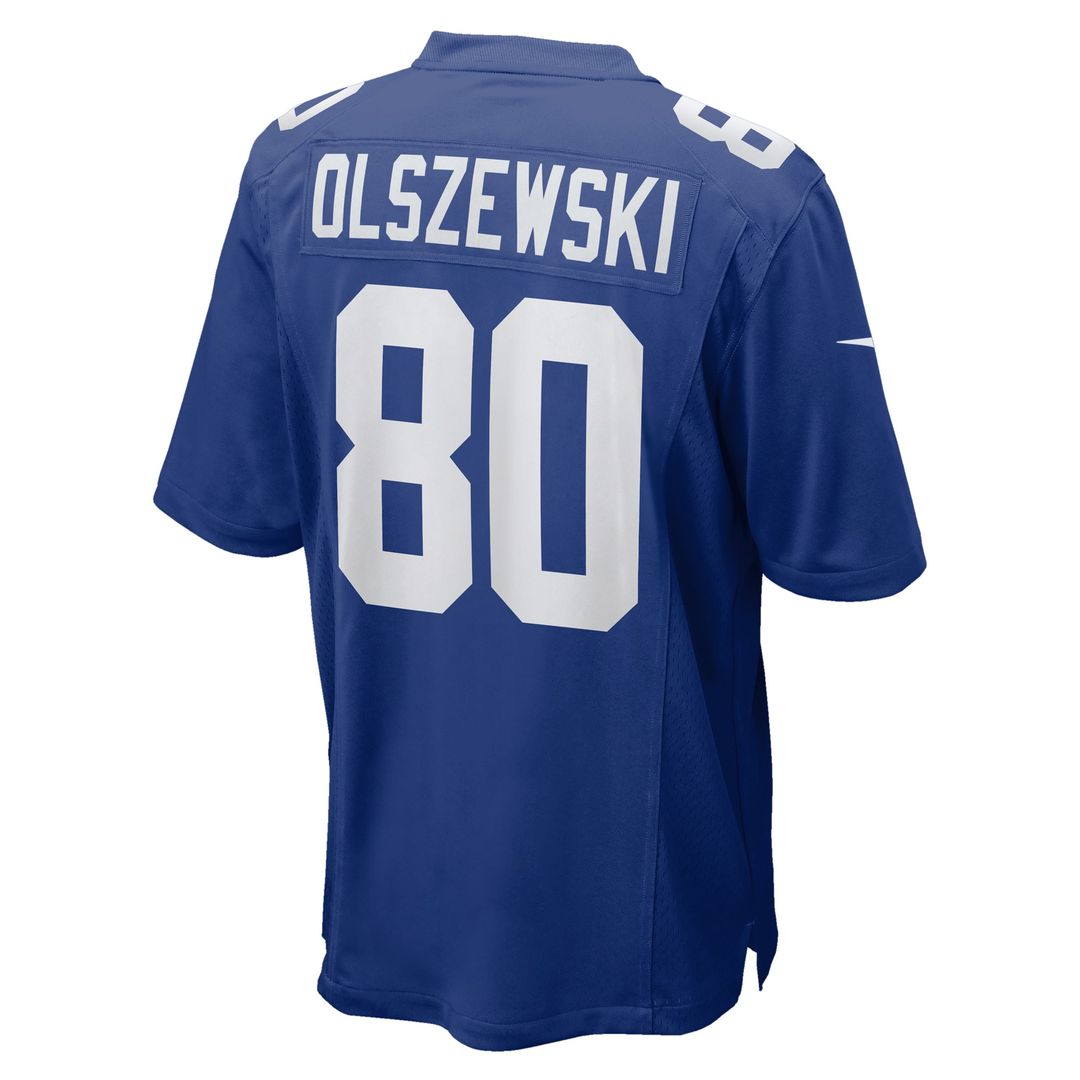 Men's New York Giants Gunner Olszewski Nike  Royal Team Game Jersey