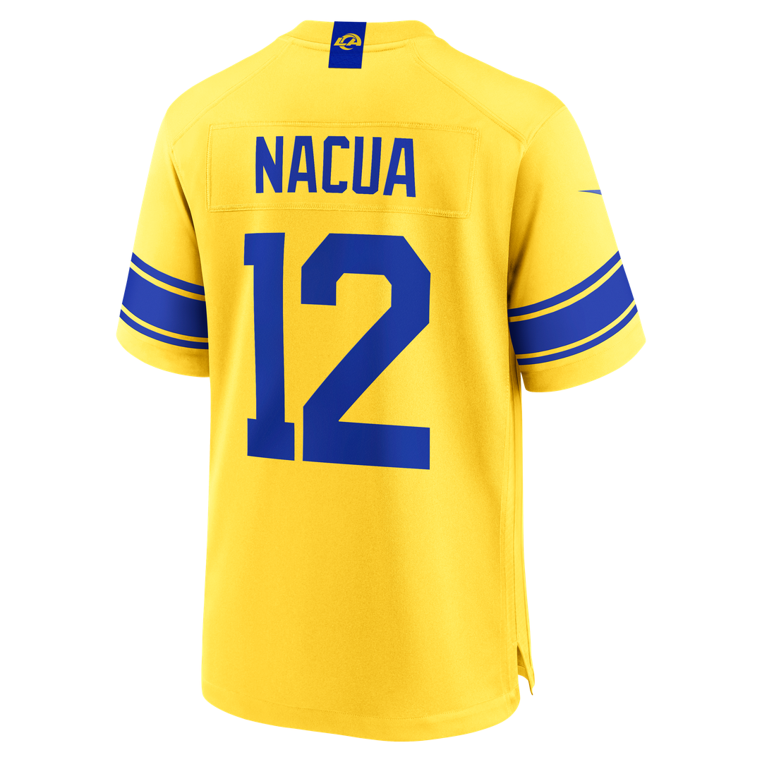 Men's Los Angeles Rams Puka Nacua Nike Royal Team Game Player Jersey