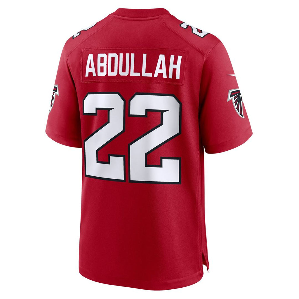 Men's Atlanta Falcons Yasir Abdullah Nike Red Team Game Jersey