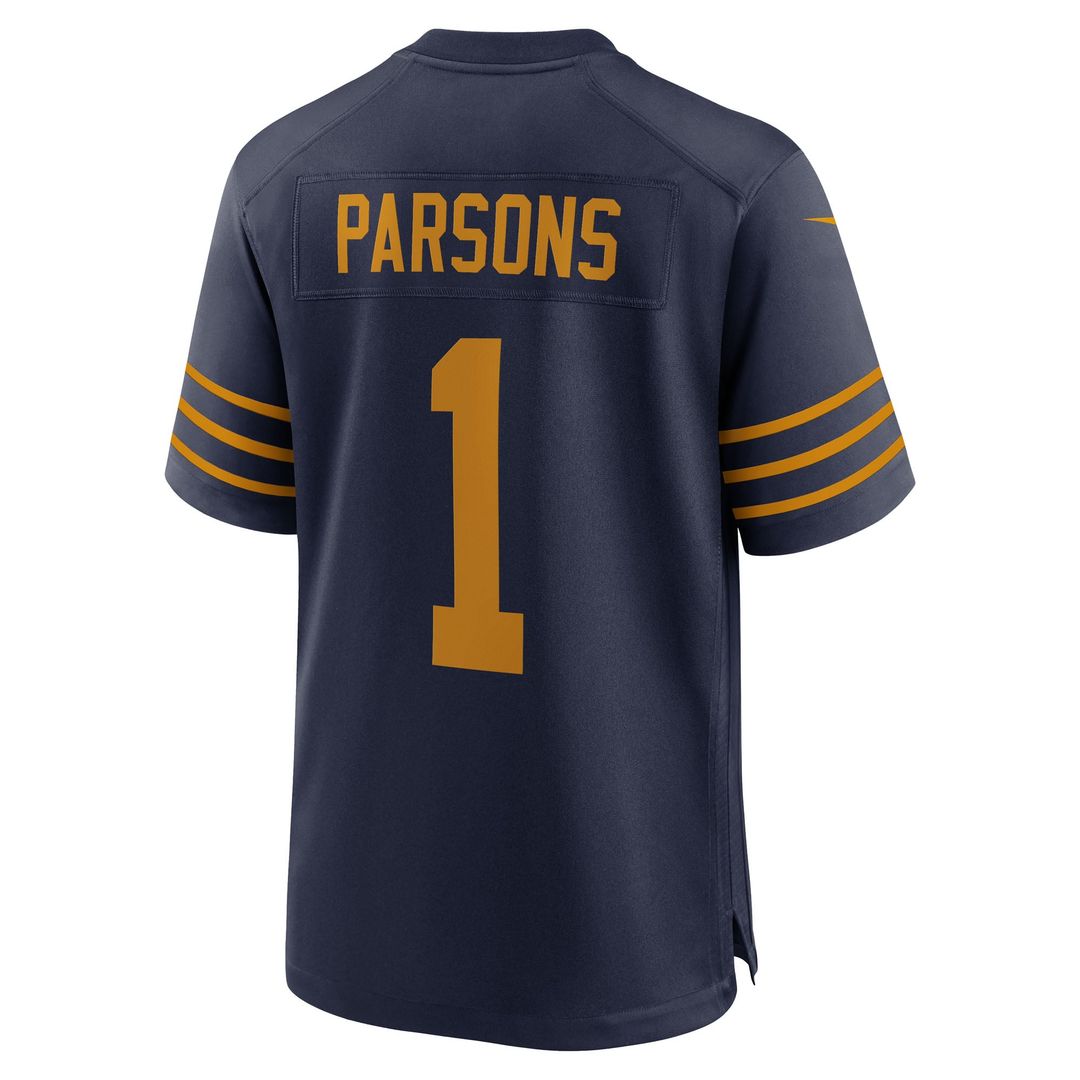 Men's Green Bay Packers Micah Parsons Nike Green Game Player Jersey