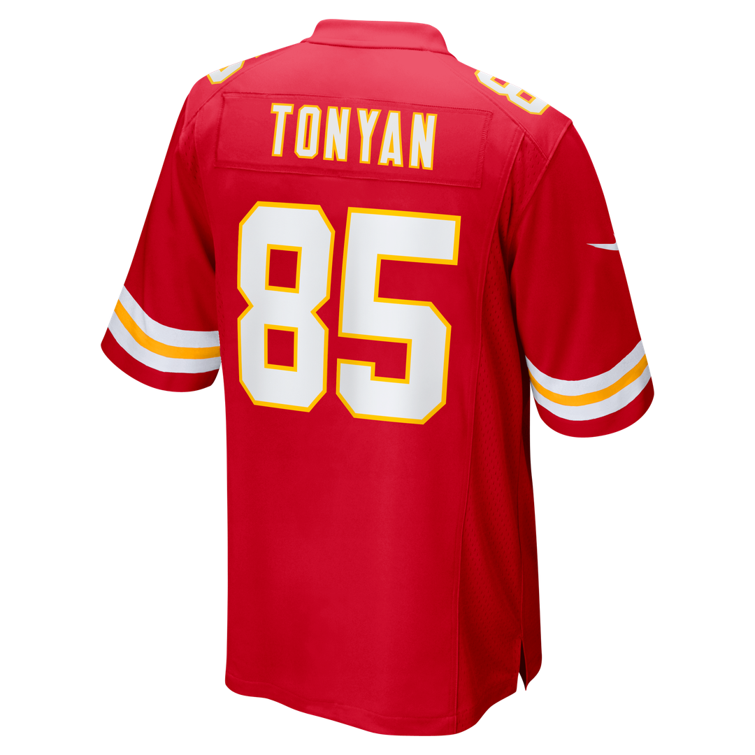 Men's Kansas City Chiefs Robert Tonyan Nike  Red Team Game Jersey