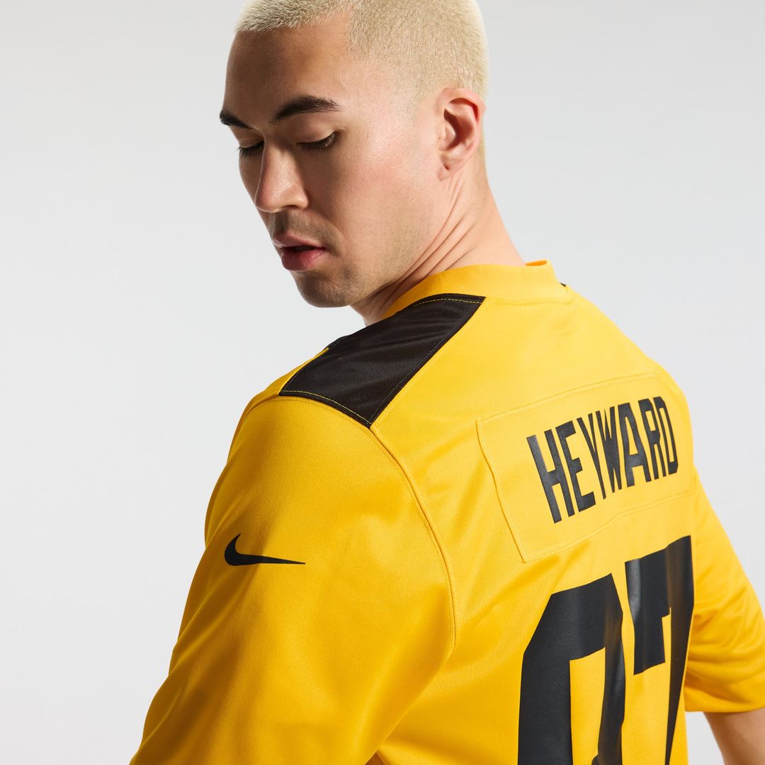 Men's Pittsburgh Steelers Cameron Heyward Nike Black Game Jersey