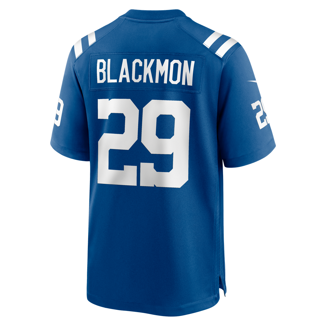 Men's Indianapolis Colts Mekhi Blackmon Nike  Royal Team Game Jersey