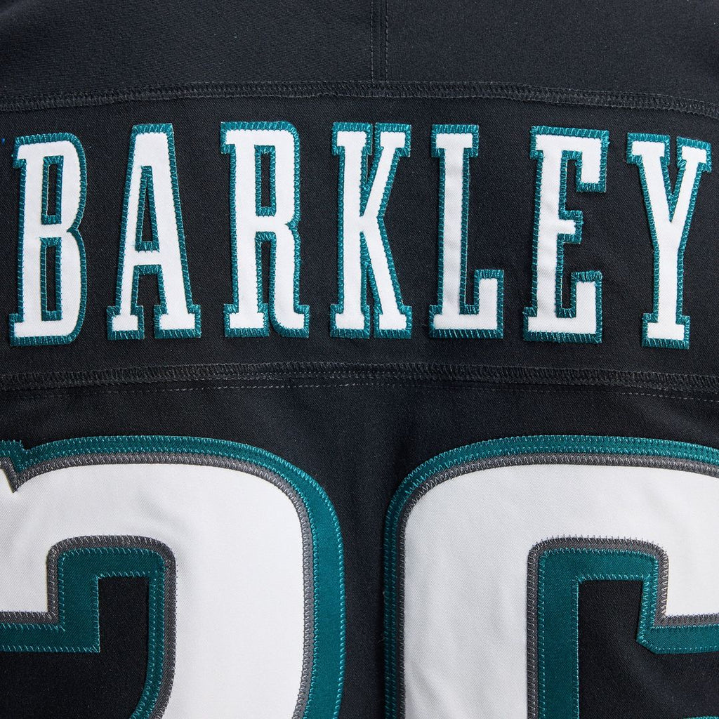 Men's Philadelphia Eagles Saquon Barkley Nike Black Alternate Vapor F.U.S.E. Elite Jersey