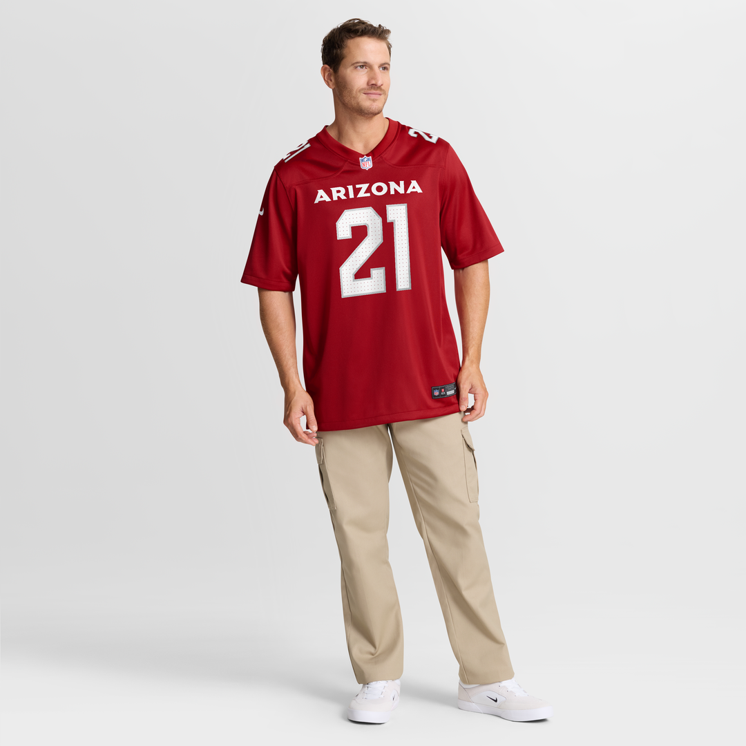 Men's Arizona Cardinals Garrett Williams Nike  Cardinal  Game Jersey