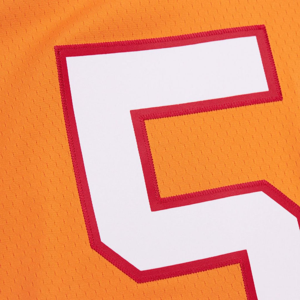 Men's Tampa Bay Buccaneers Hardy Nickerson Mitchell & Ness Orange 1993 Legacy Replica Jersey