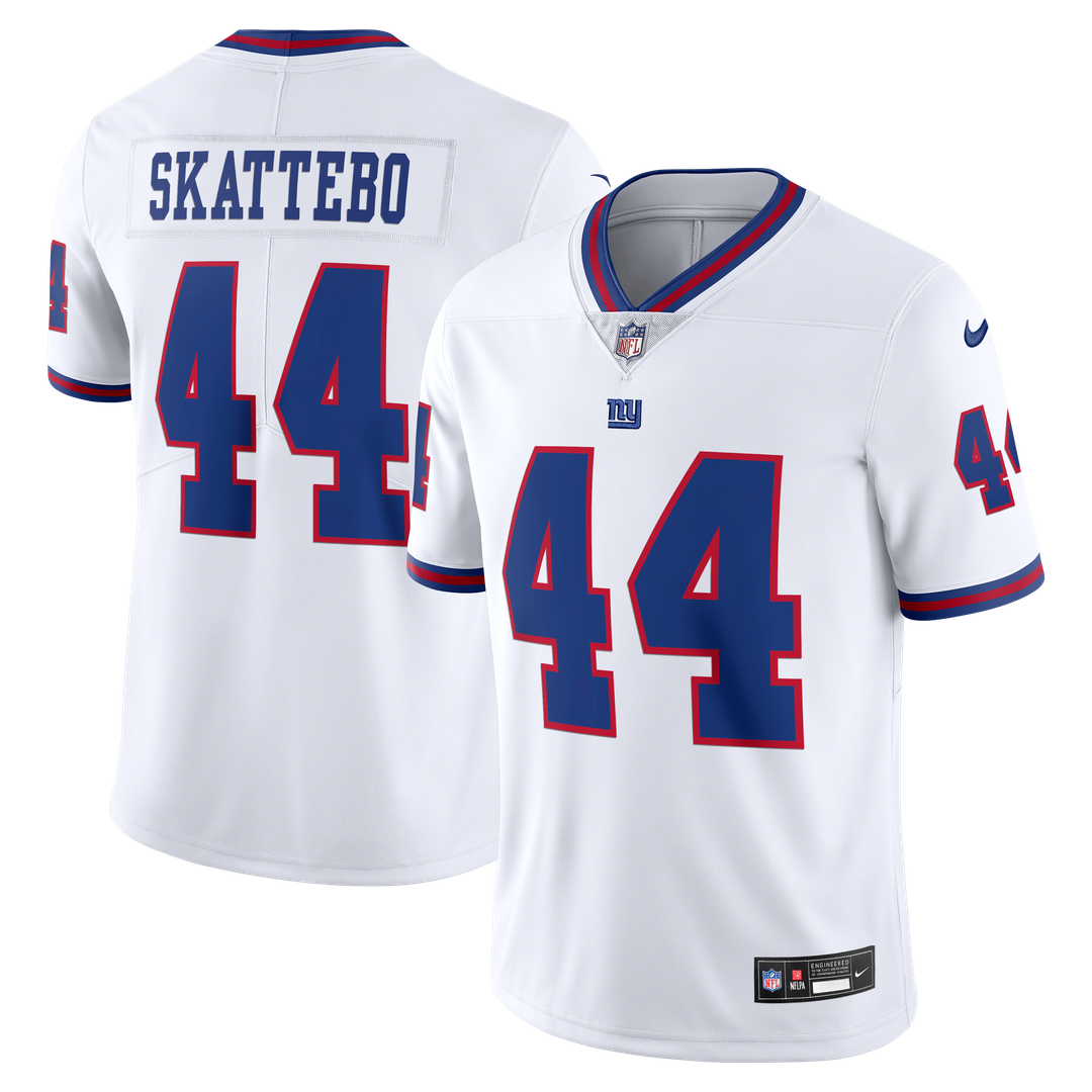 Men's New York Giants Cam Skattebo Nike Royal Legacy Vapor Untouchable Stitched Limited Jersey