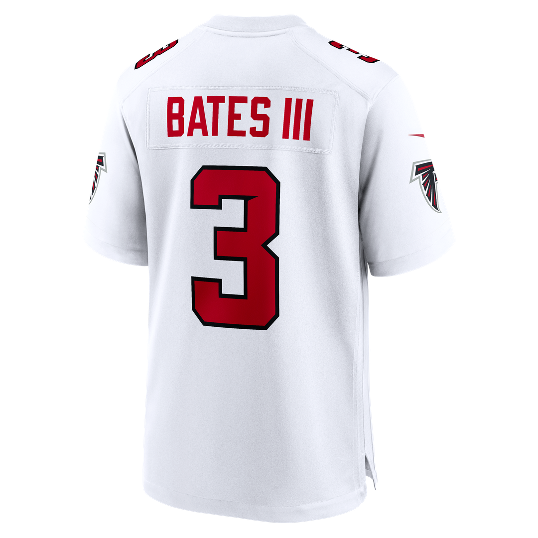 Men's Atlanta Falcons Jessie Bates III Nike White Game Jersey