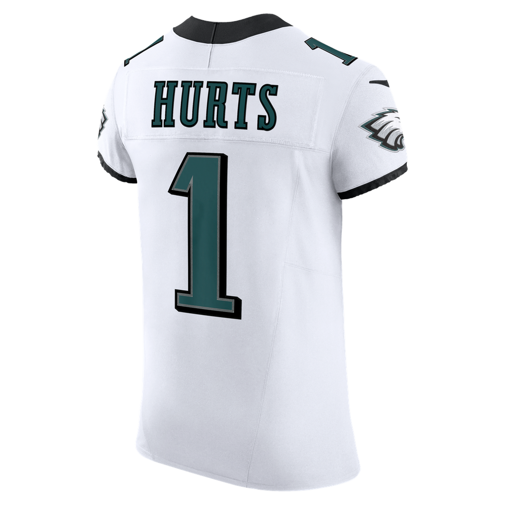 Men's Philadelphia Eagles Jalen Hurts Nike White Vapor F.U.S.E. Elite Jersey
