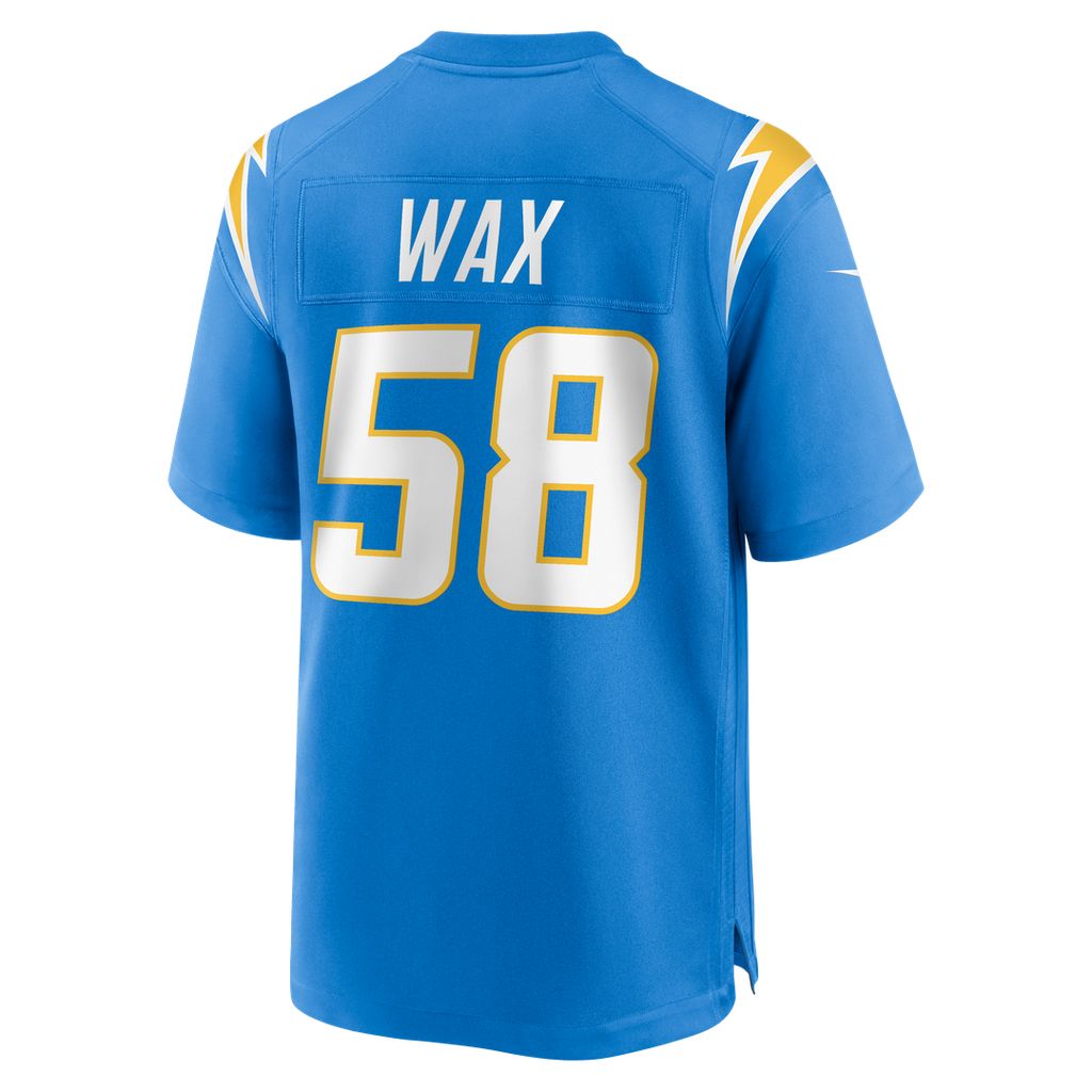 Men's Los Angeles Chargers Marlowe Wax Nike  Powder Blue Team Game Jersey