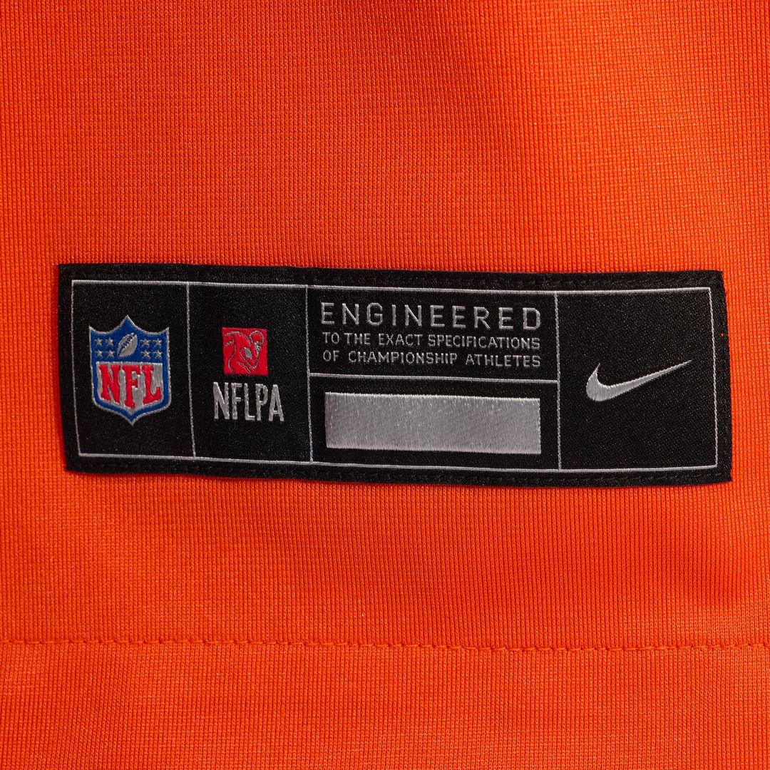 Men's Cincinnati Bengals Joe Flacco Nike  Orange Alternate Game Jersey