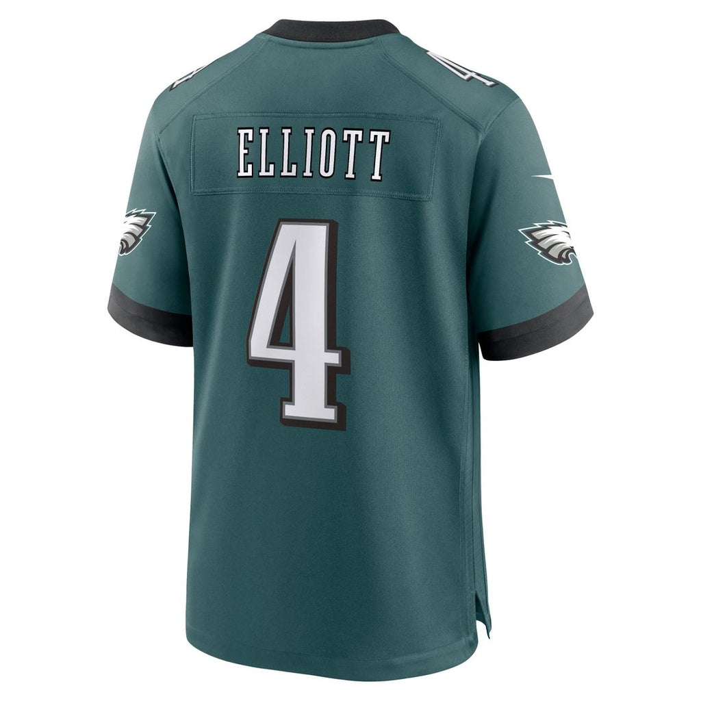 Men's Philadelphia Eagles Jake Elliott Nike  Midnight Green Team Game Jersey