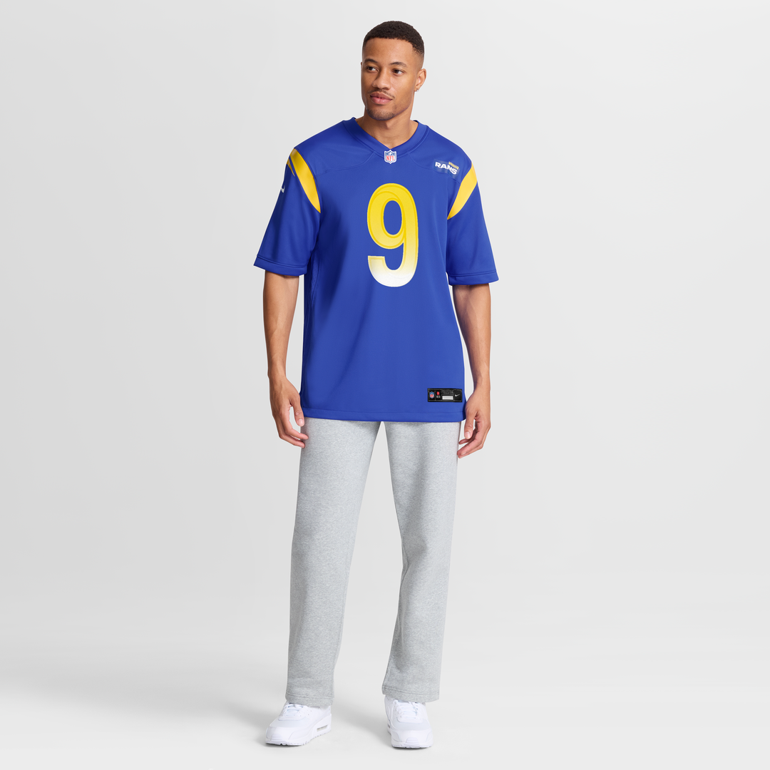 Men's Los Angeles Rams Matthew Stafford Nike Royal Player Game Jersey