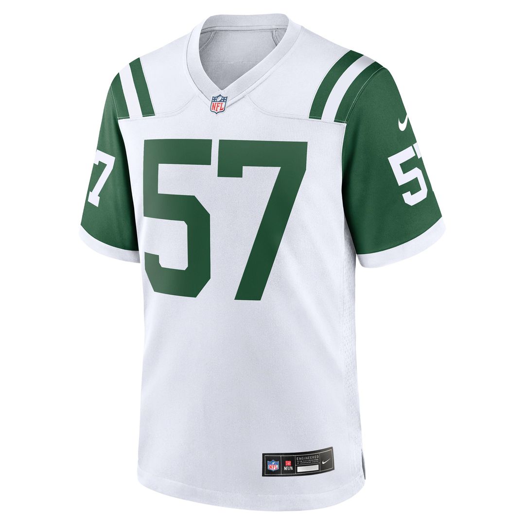 Men's New York Jets C.J. Mosley Nike White Classic Alternate Game Jersey