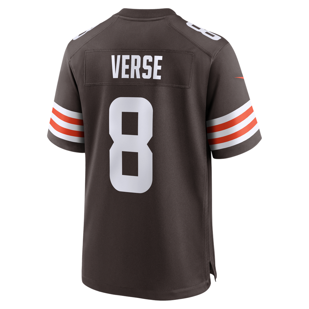 Men's Cleveland Browns Jared Verse Nike Brown Men's Nike Game Jersey
