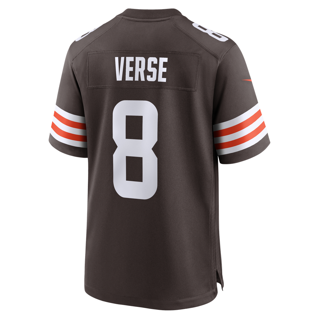 Men's Cleveland Browns Jared Verse Nike Brown Men's Nike Game Jersey