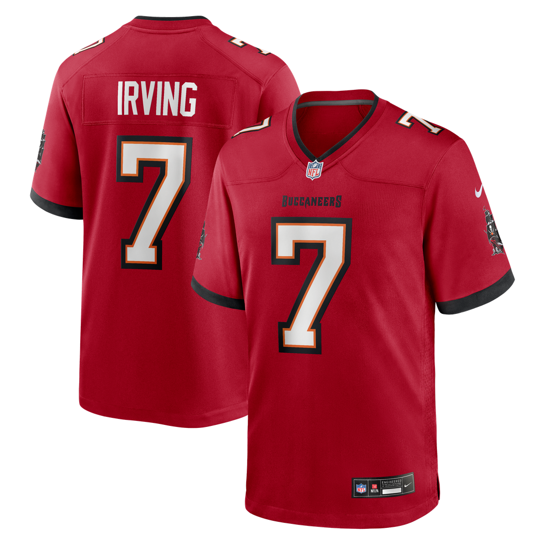 Men's Tampa Bay Buccaneers Bucky Irving Nike  Pewter Alternate Game Jersey
