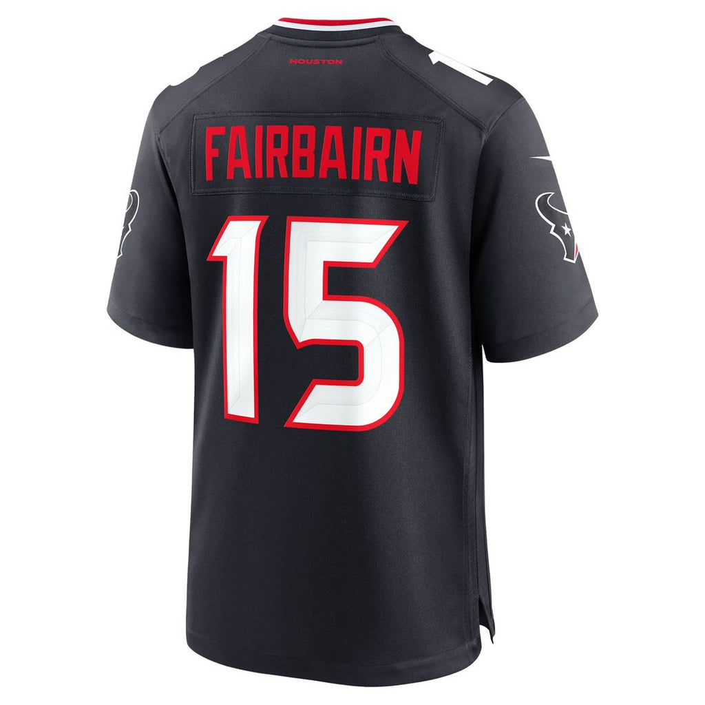 Men's Houston Texans Ka'imi Fairbairn Nike  Navy Team Game Jersey
