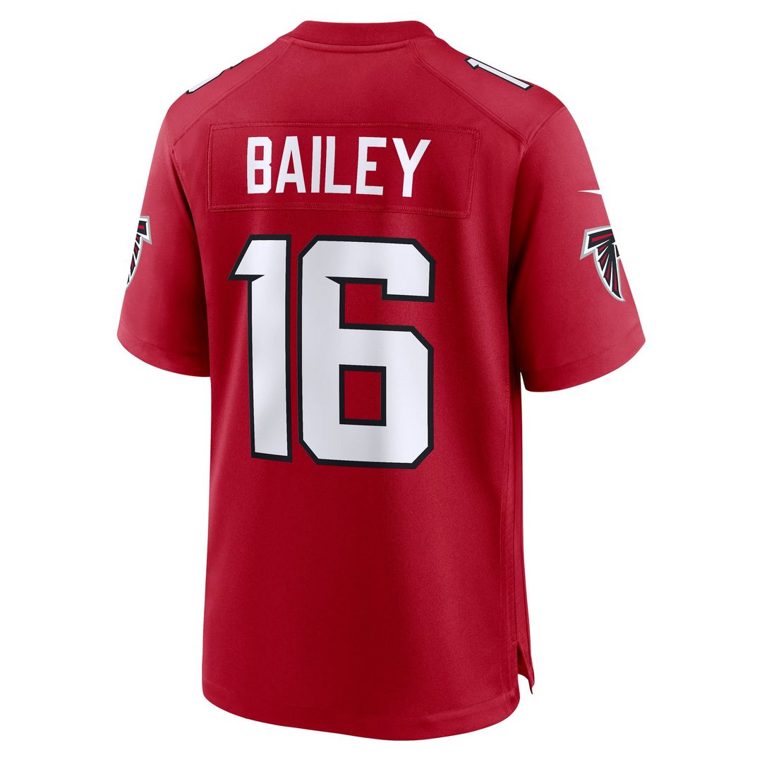 Men's Atlanta Falcons Jake Bailey Nike  Red Team Game Jersey