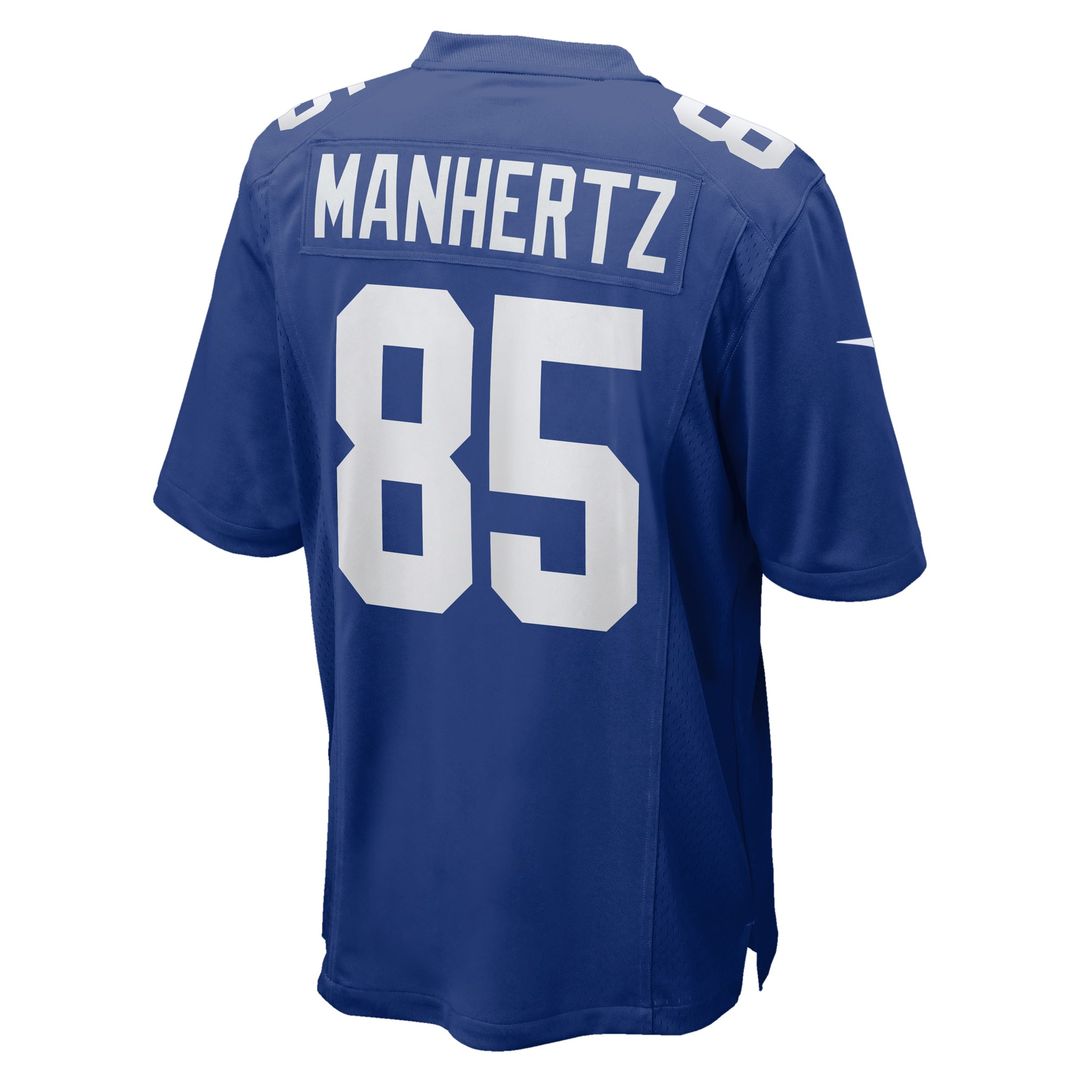 Men's New York Giants Chris Manhertz Nike  Royal Team Game Jersey