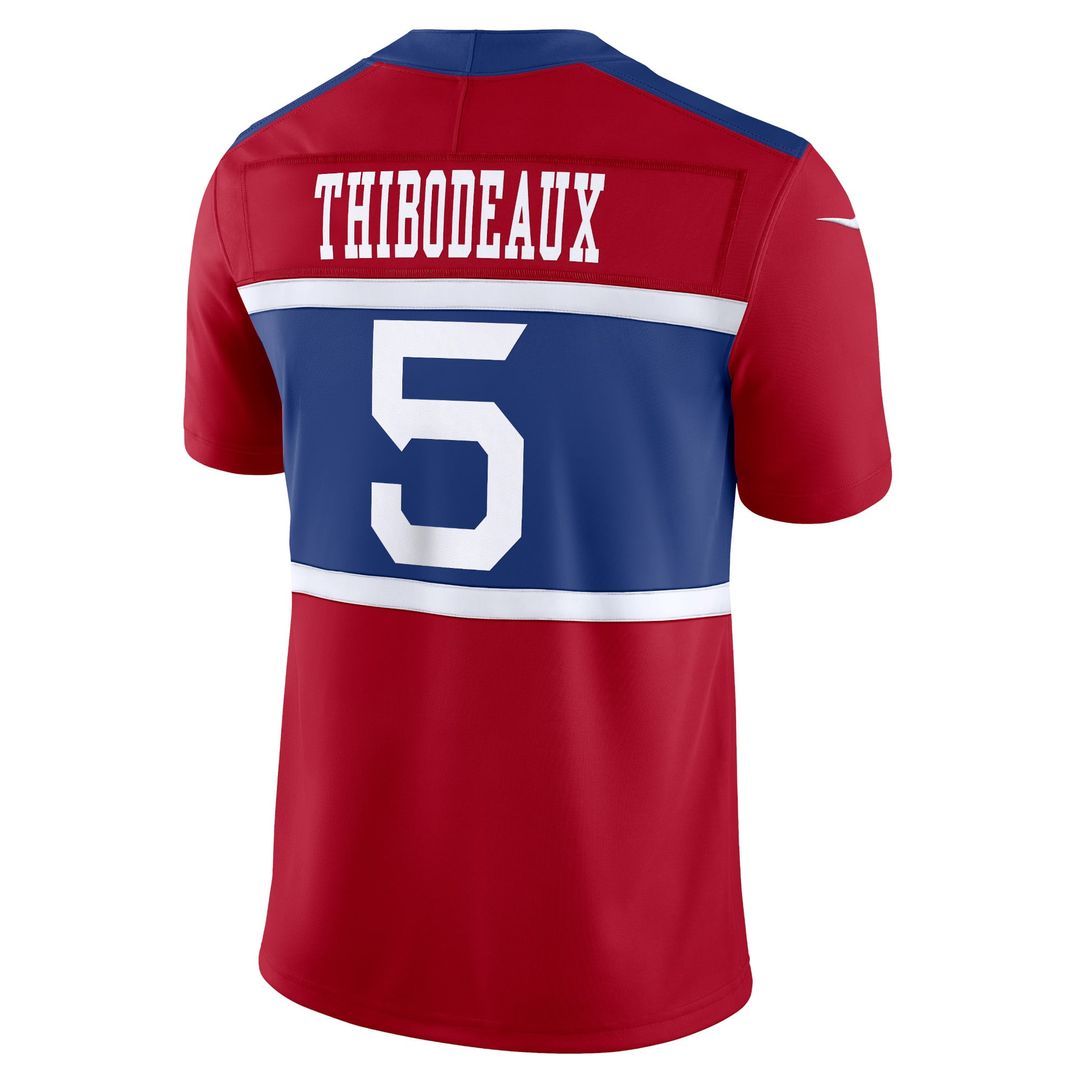 Men's New York Giants Kayvon Thibodeaux Nike Century Red Alternate Vapor F.U.S.E. Limited Jersey