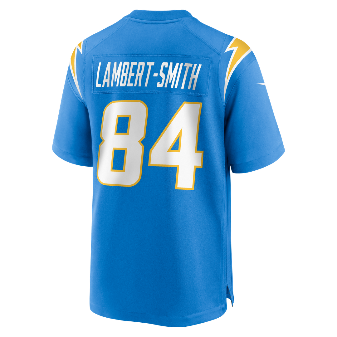 Men's Los Angeles Chargers KeAndre Lambert-Smith Nike  Powder Blue Team Game Jersey