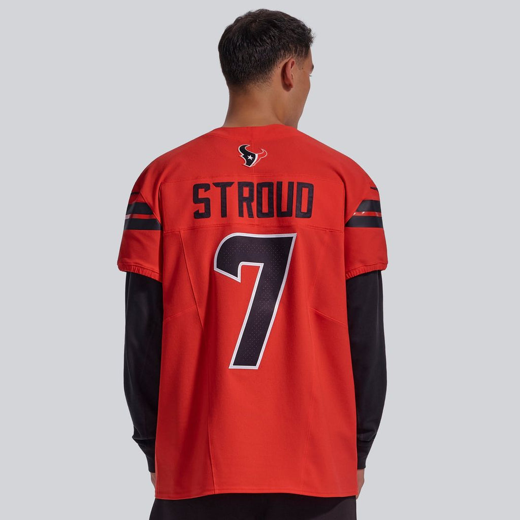 Men's Houston Texans C.J. Stroud Nike Red Alternate Vapor F.U.S.E. Elite Jersey