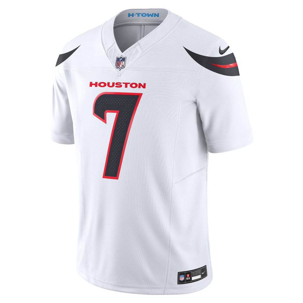 Men's Houston Texans C.J. Stroud Nike Navy 2nd Alternate Vapor F.U.S.E. Limited Jersey