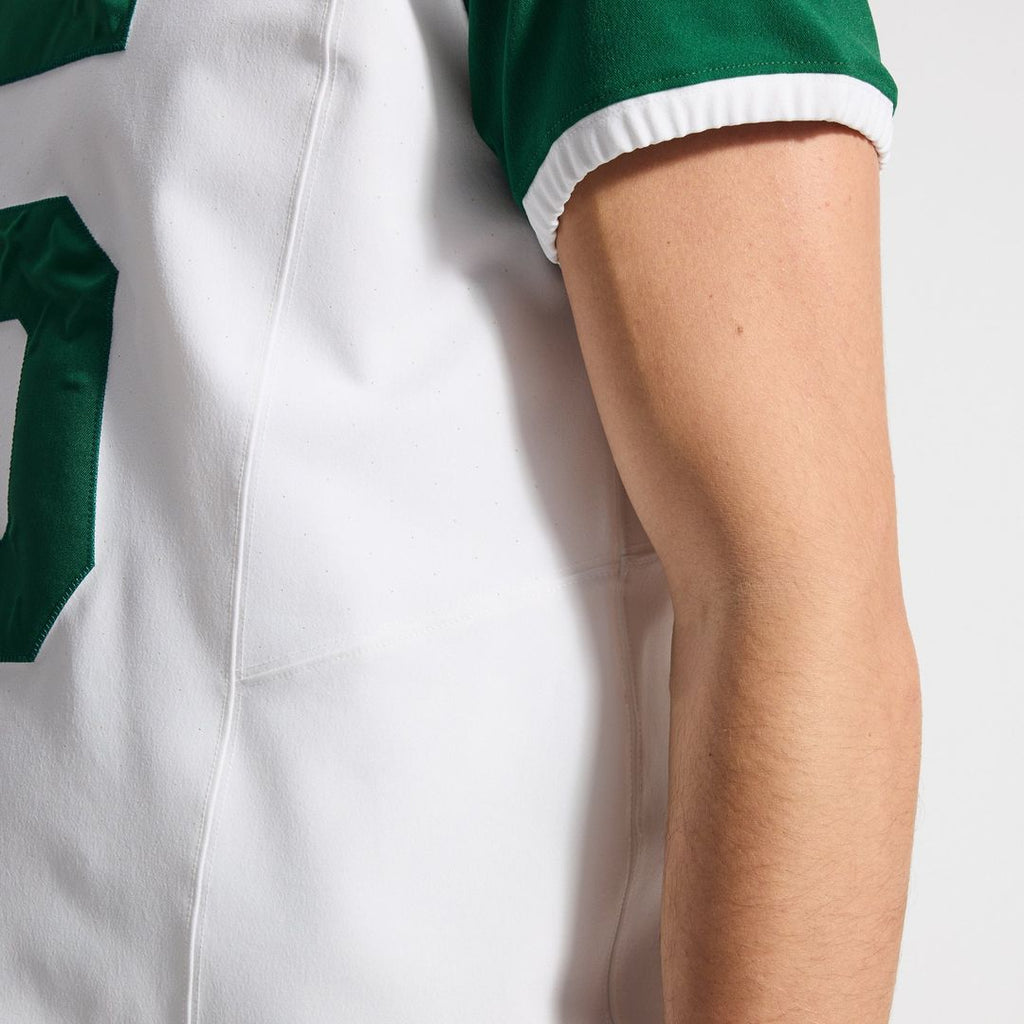 Men's New York Jets Garrett Wilson Nike White Classic Alternate Vapor F.U.S.E. Elite Jersey