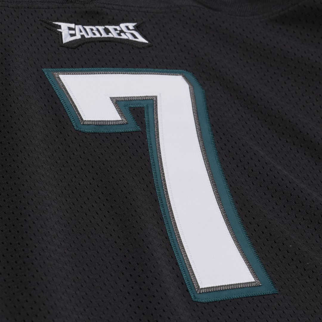 Men's Philadelphia Eagles Michael Vick Mitchell & Ness Black 2012 Authentic Throwback Jersey