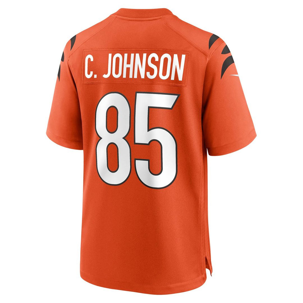 Men's Cincinnati Bengals Chad Johnson Nike Orange Retired Player Alternate Game Jersey