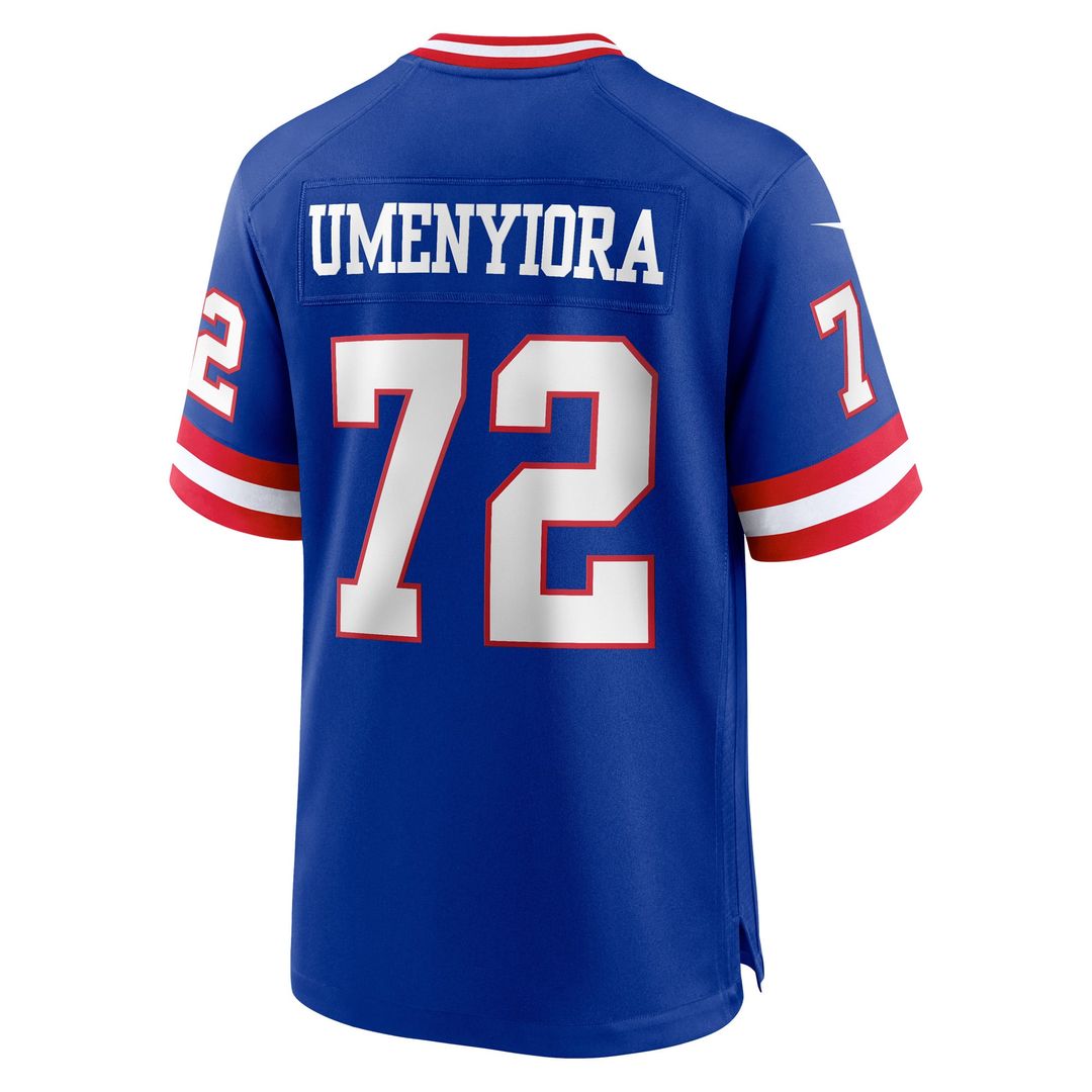 Men's New York Giants Osi Umenyiora Nike Royal Retired Player Alternate Game Jersey