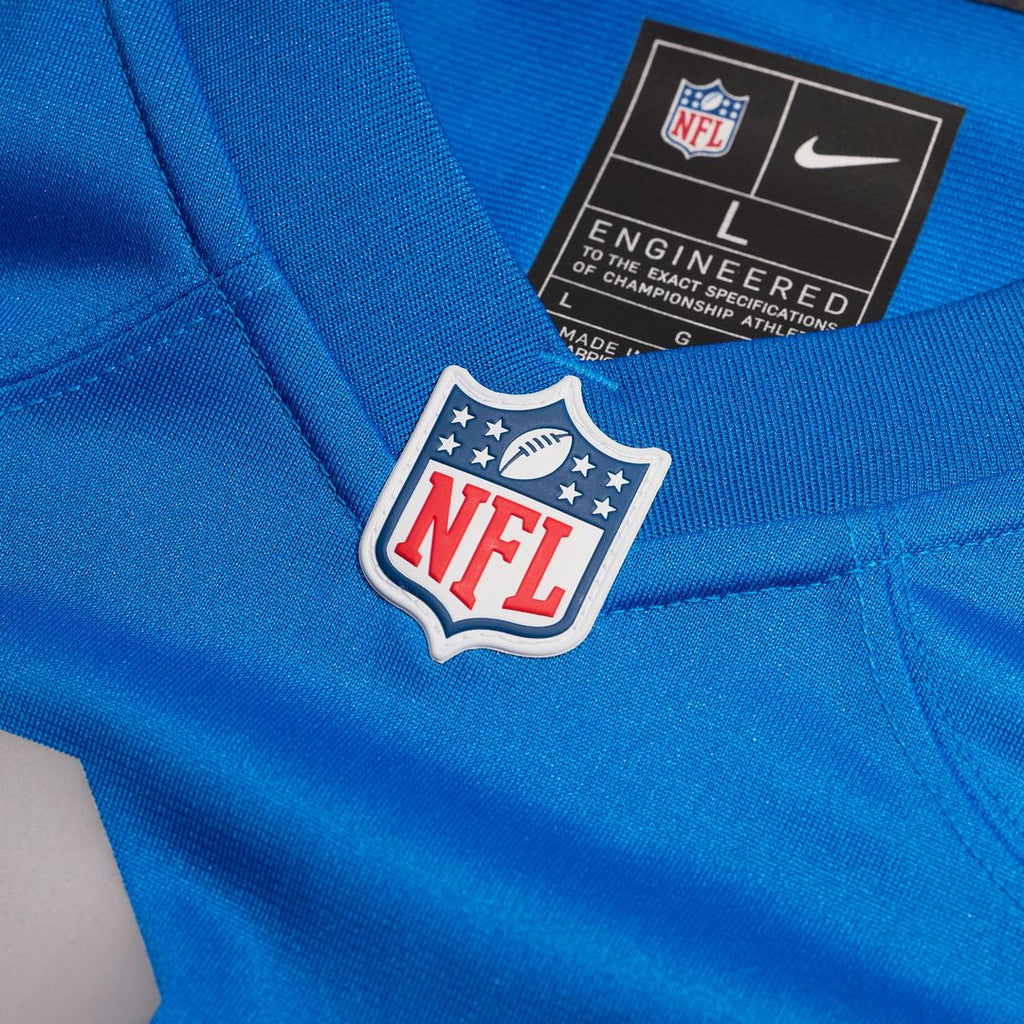 Men's Detroit Lions Aidan Hutchinson Nike  Blue Alternate Game Jersey