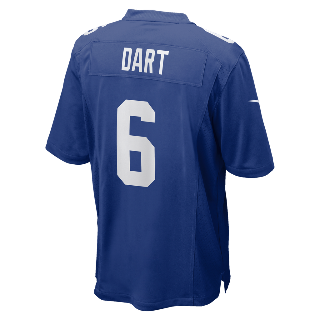 Men's New York Giants Jaxson Dart Nike Royal Team Game Jersey