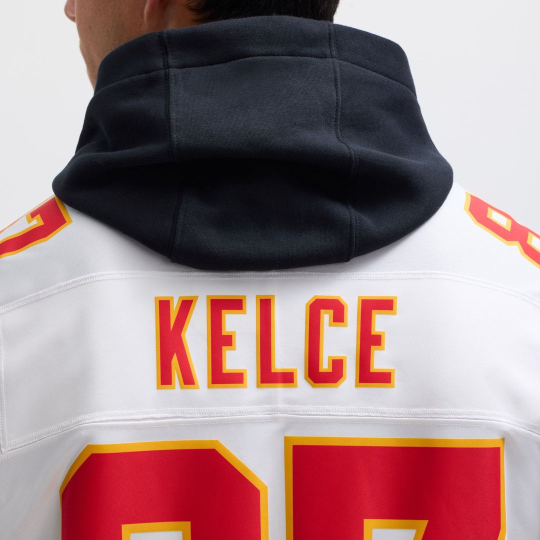 Men's Kansas City Chiefs Travis Kelce Nike Red Vapor F.U.S.E. Limited Jersey