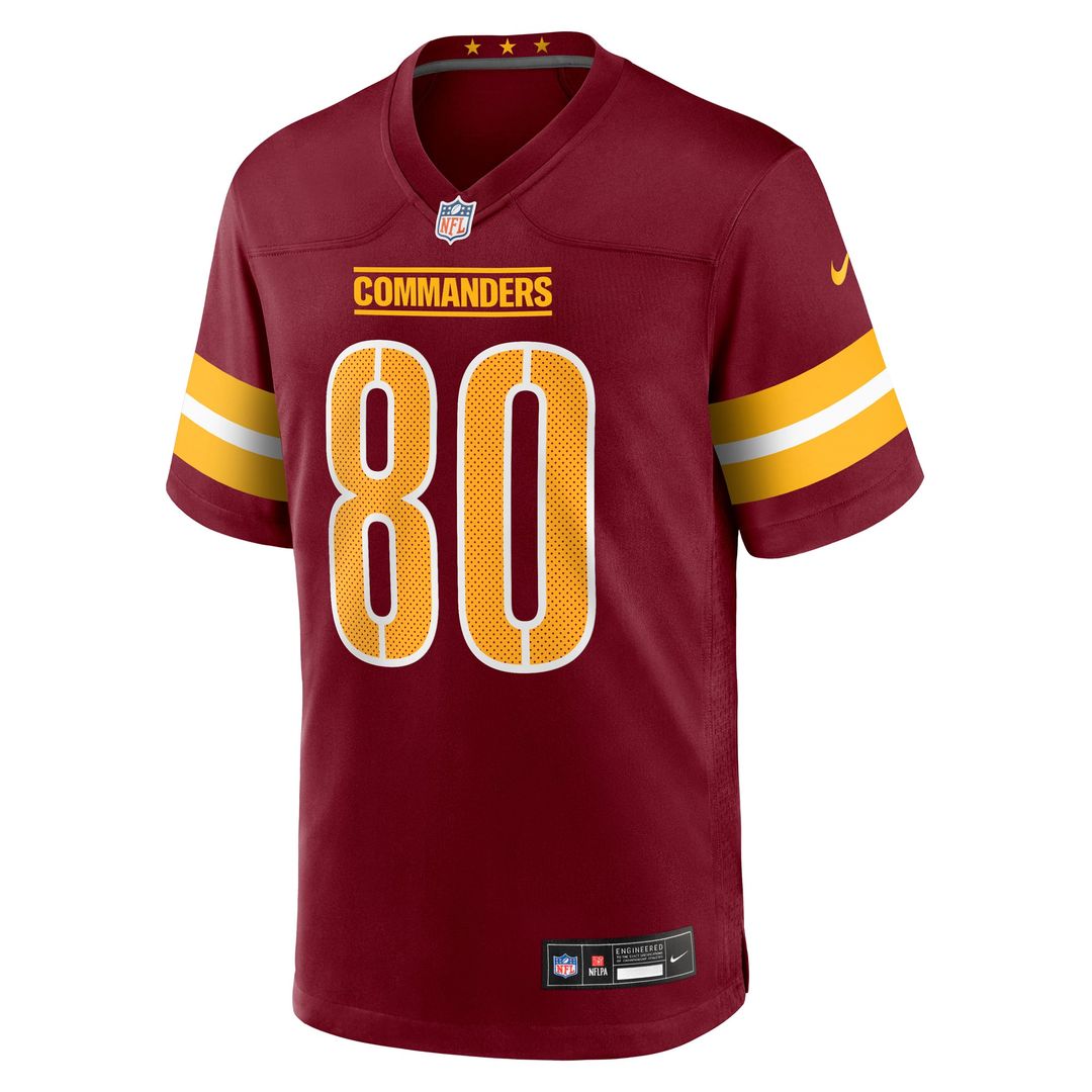 Men's Washington Commanders Tyree Jackson Nike  Burgundy Team Game Jersey