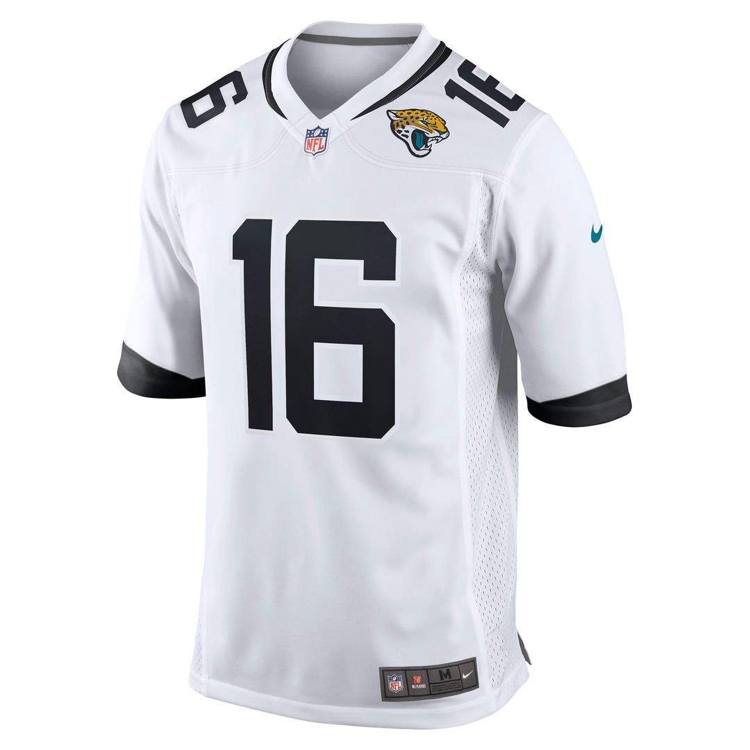 Men's Jacksonville Jaguars Trevor Lawrence Nike Black Alternate Game Jersey
