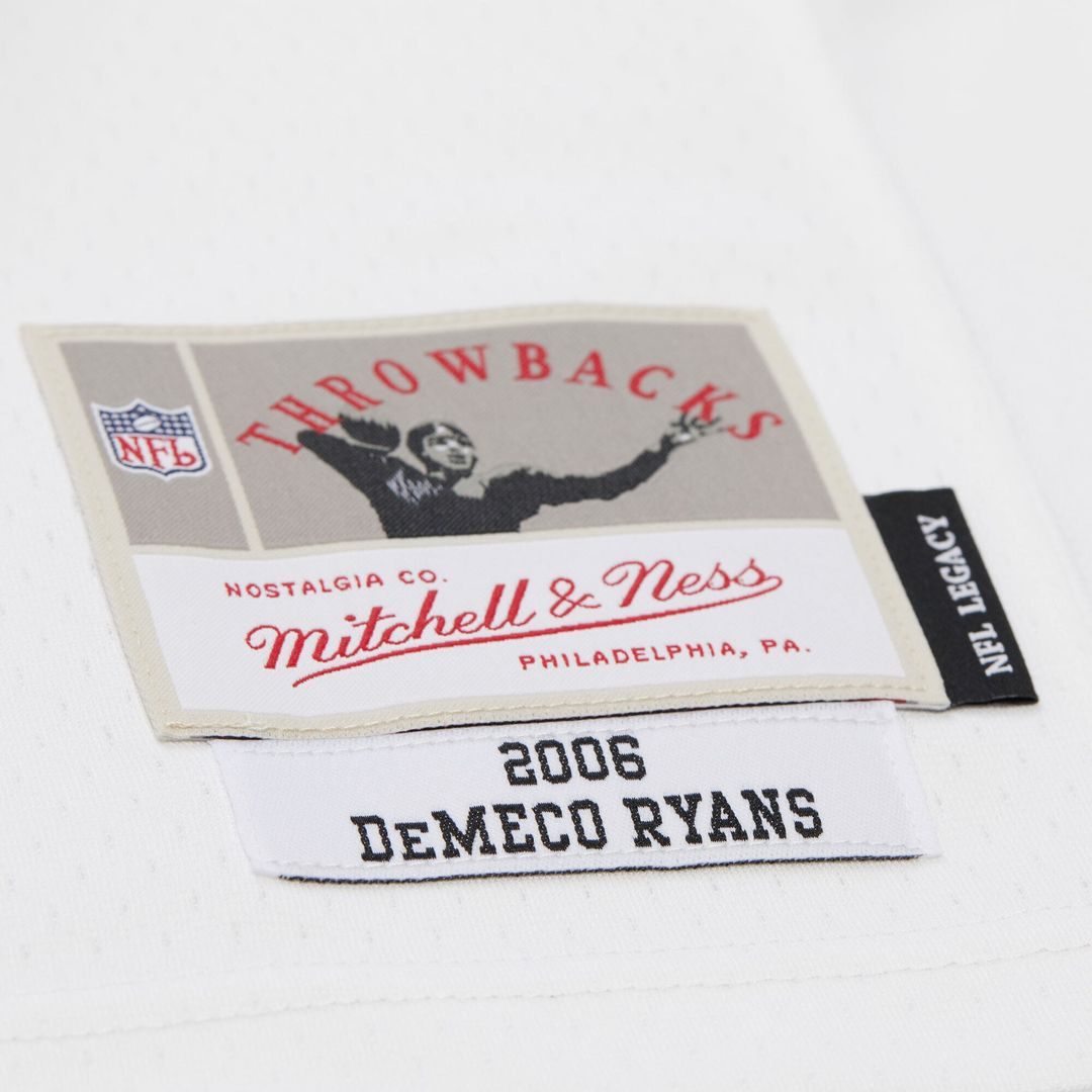 Men's Houston Texans DeMeco Ryans Mitchell & Ness White 2006 Legacy Replica Jersey