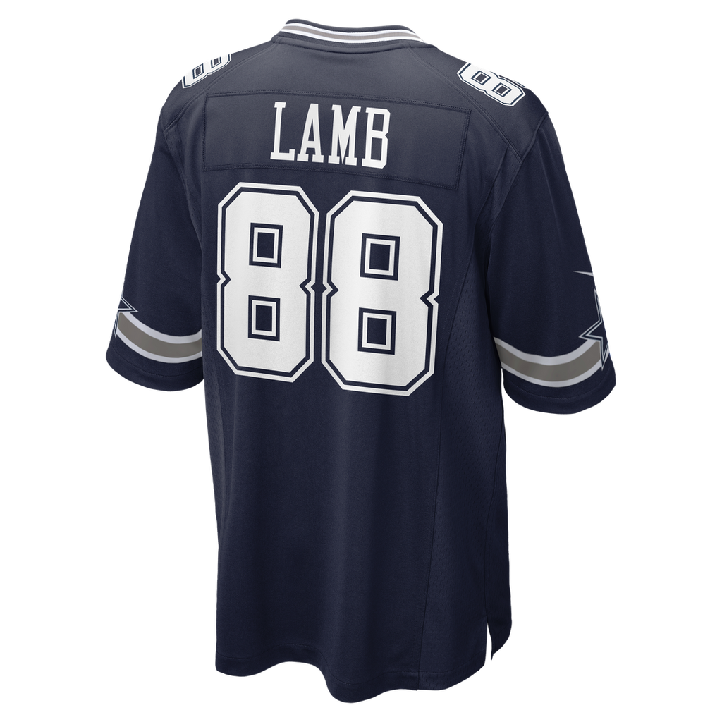 Men's Dallas Cowboys CeeDee Lamb Nike White Game Team Jersey